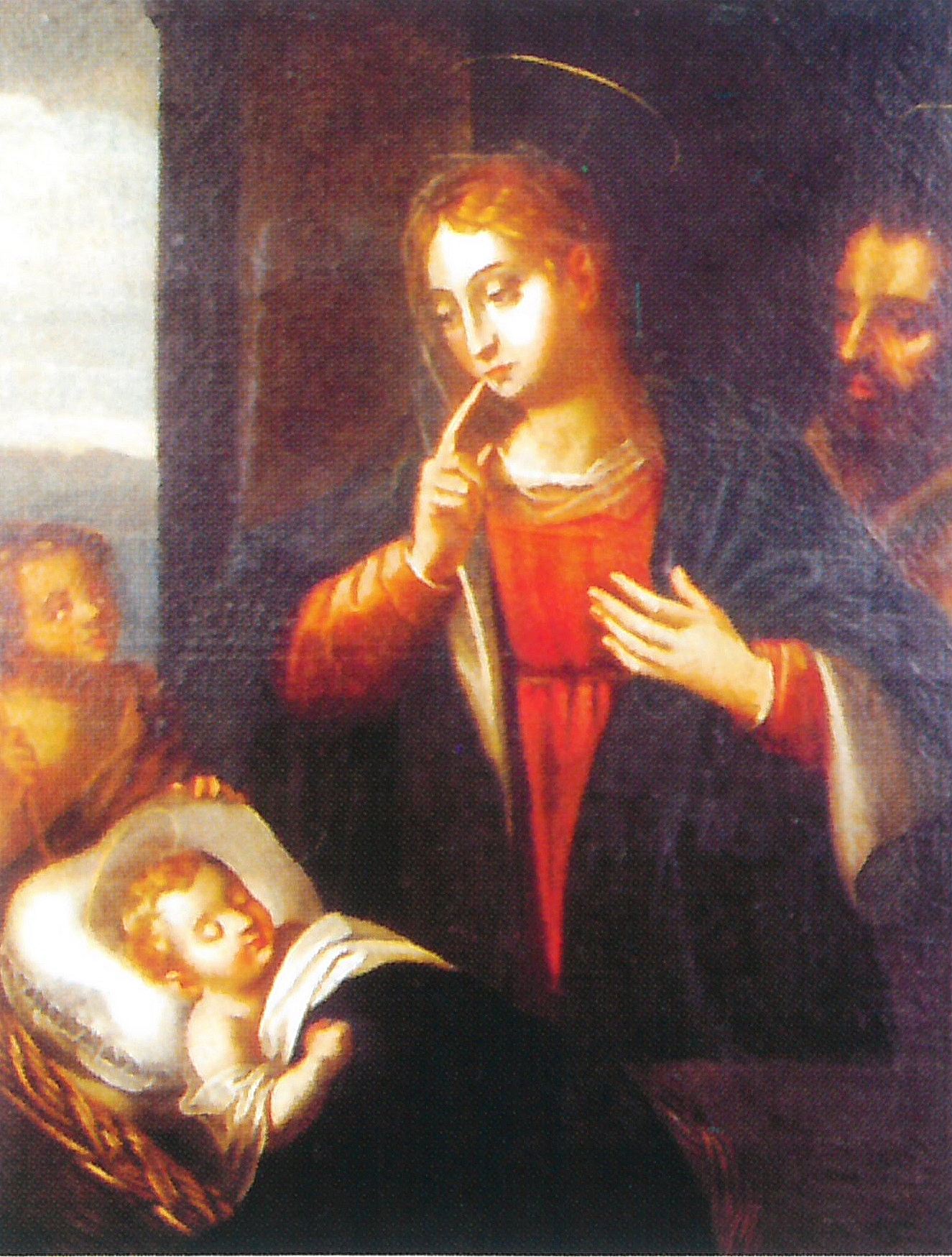 Fig. 1. Madonna del silenzio, Cagliari, chiesa S. Carlo Borrorneo, post 1612 (dopo il restauro).