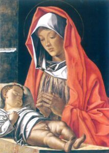 Fig. 4. Prancesco Bonsignori, Madonna con Bambino, 1483, Verona, Castelvecchio.
