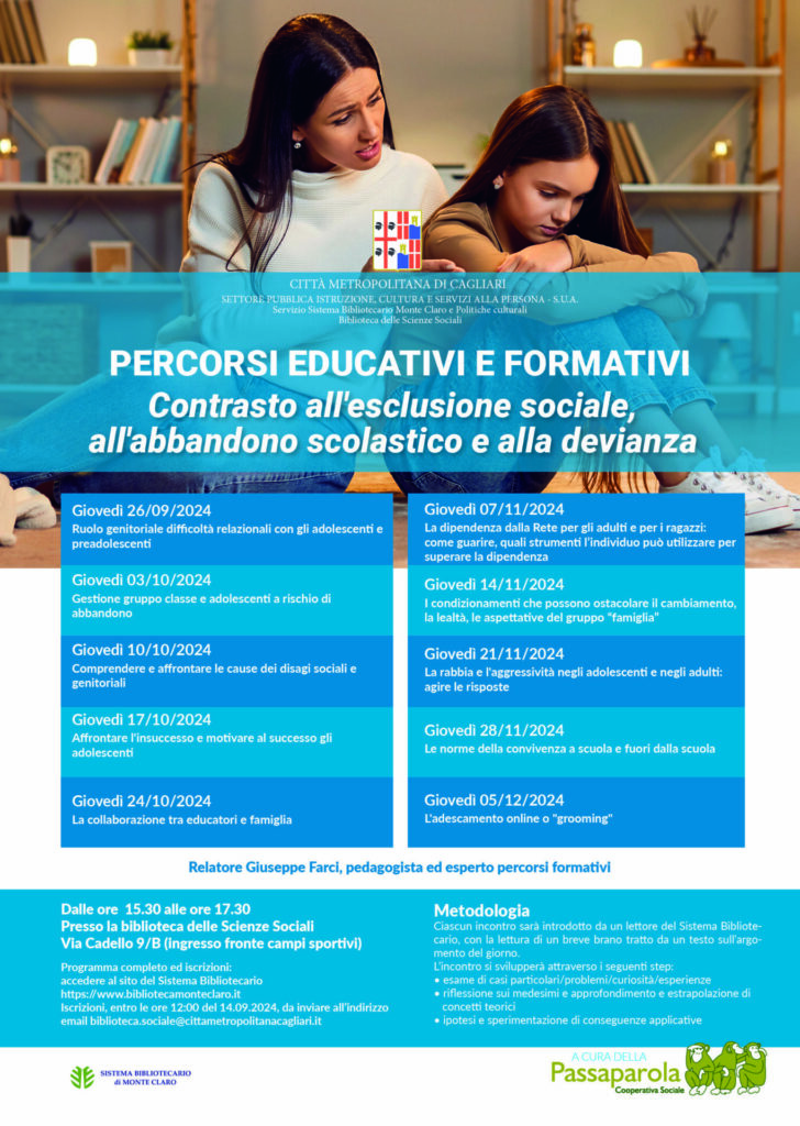 Percorsi educativi e formativi. Contrasto all’esclusione sociale, all’abbandono scolastico e alla devianza